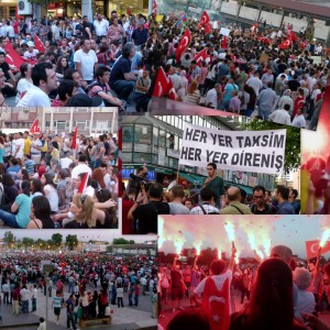 Taksim Gezi'ye Adapazarı'ndan destek
